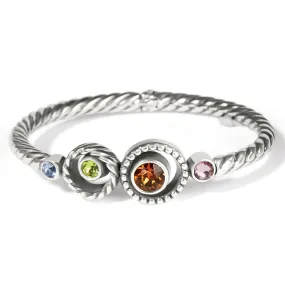 Brighton Halo Gems Hinged Bangle