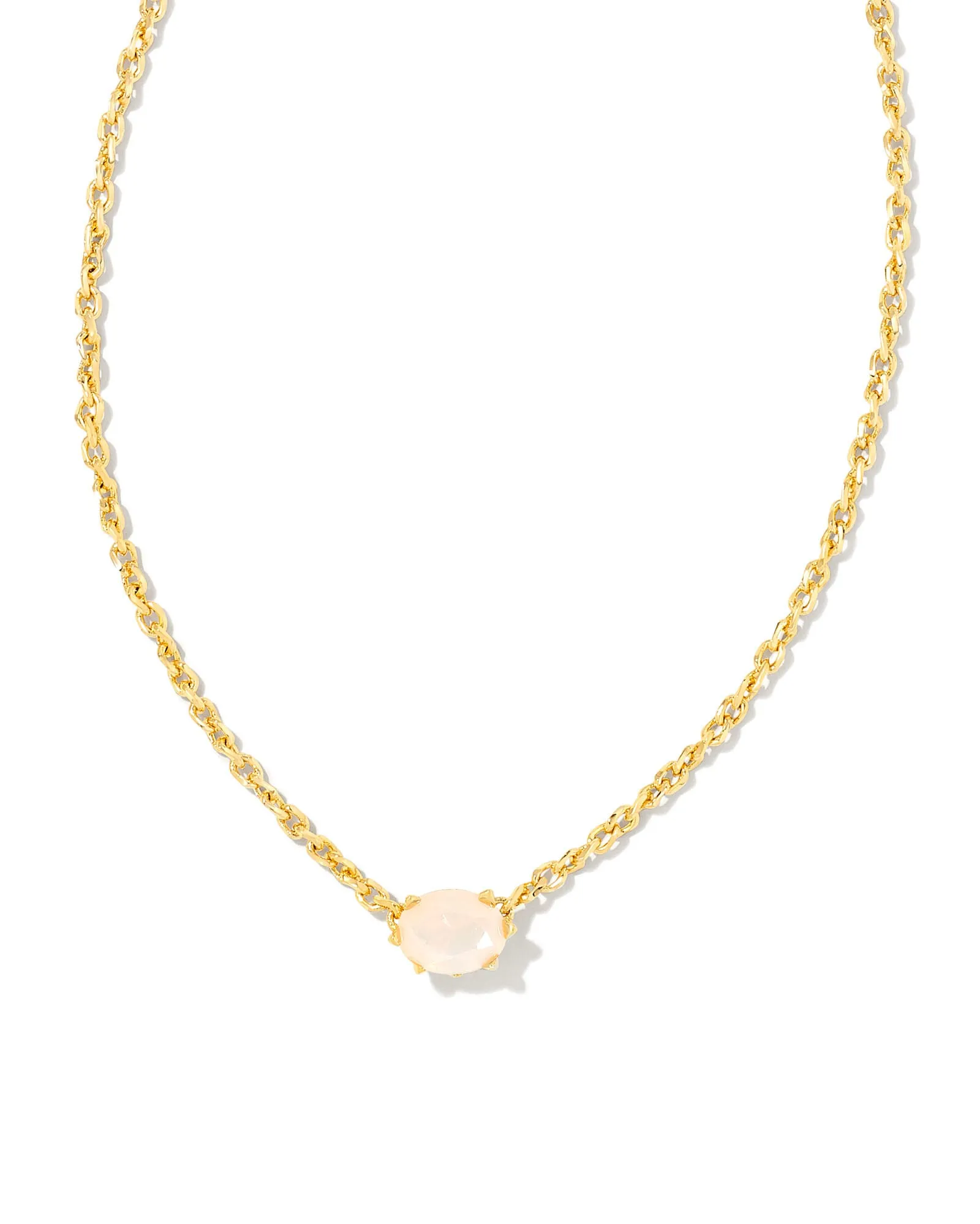 CAILIN CRYSTAL OPAL PENDANT NECKLACE