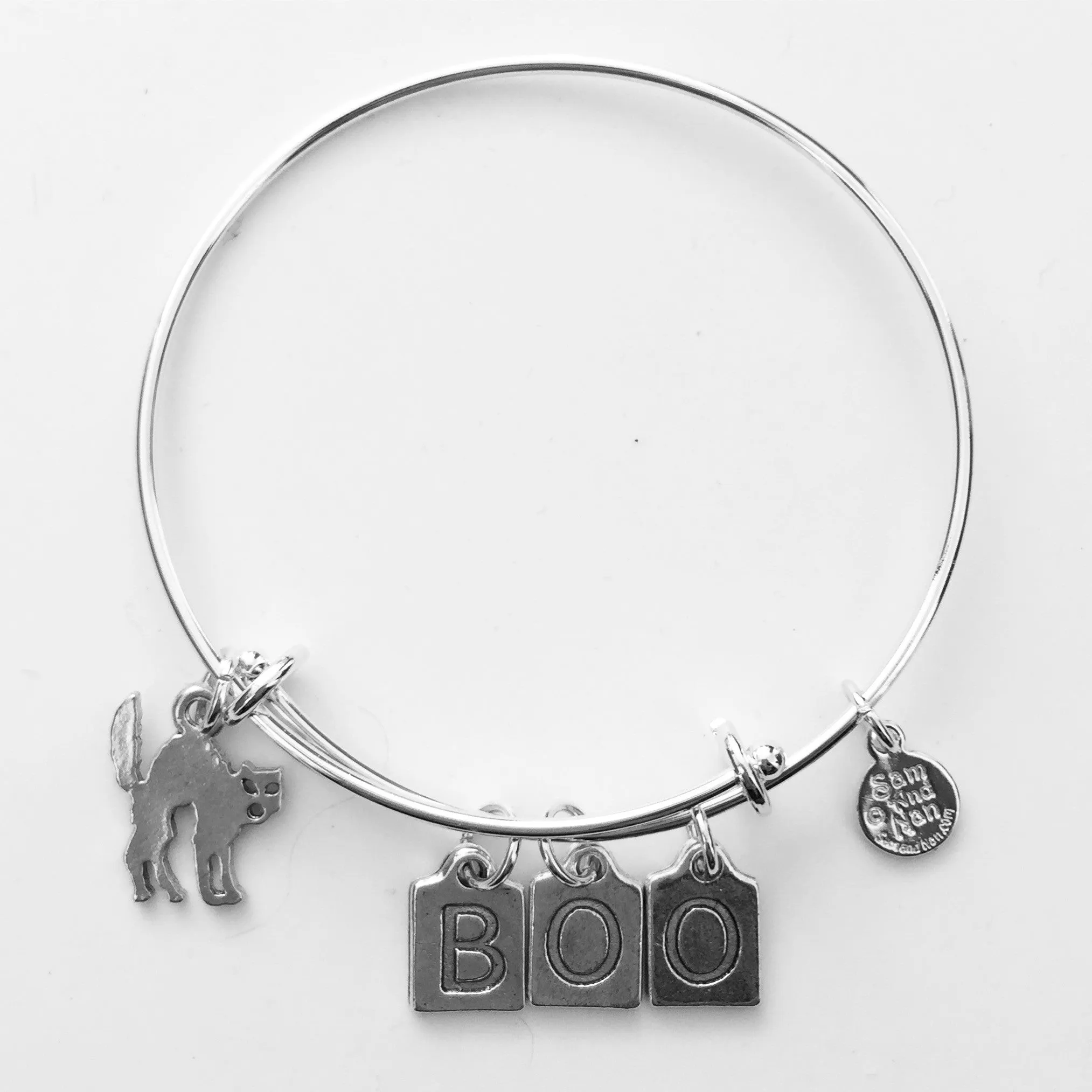 Cat - BOO Bangle Bracelet