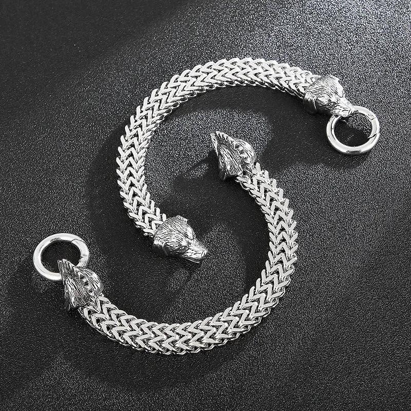 Celestial Steel Bracelet for Men - Zodiac Inspired Fashion Accessory