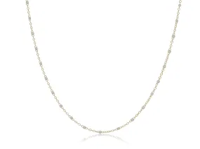 Choker Simplicity Chain Gold - 2mm Pearl