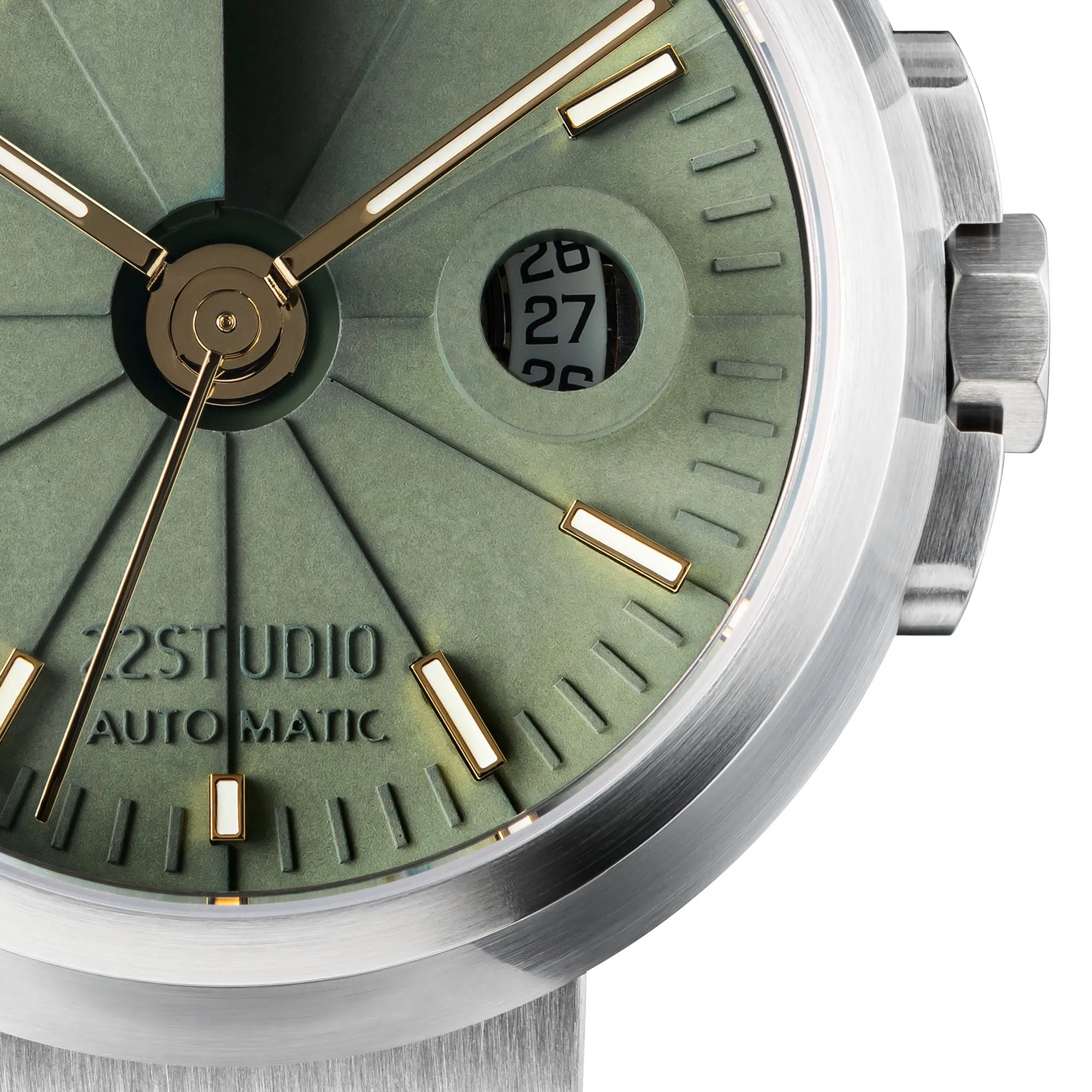 Concrete Watch Automatic 45mm Sport Edition_Pine Green