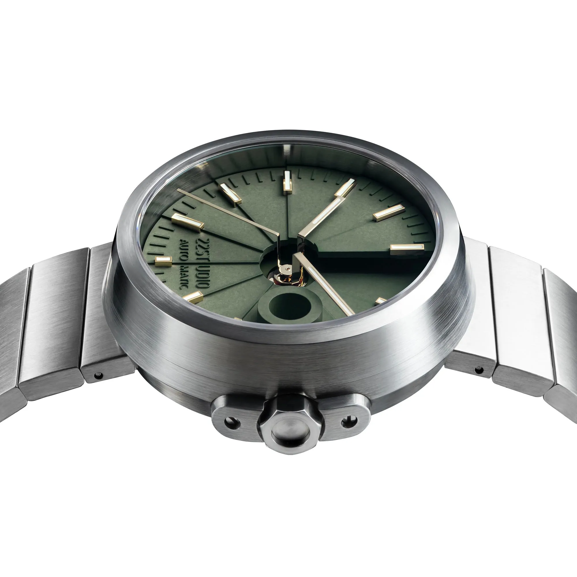 Concrete Watch Automatic 45mm Sport Edition_Pine Green