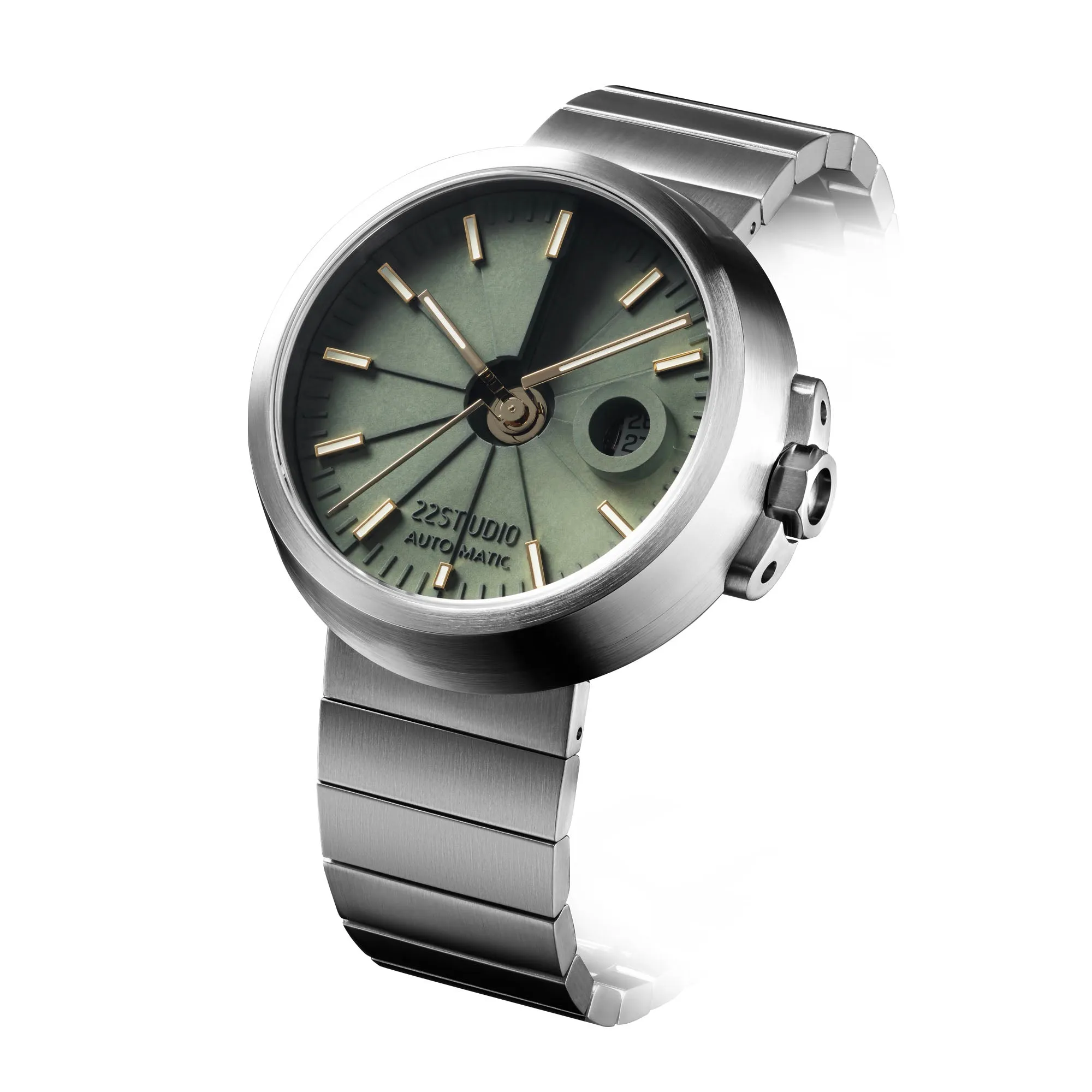 Concrete Watch Automatic 45mm Sport Edition_Pine Green