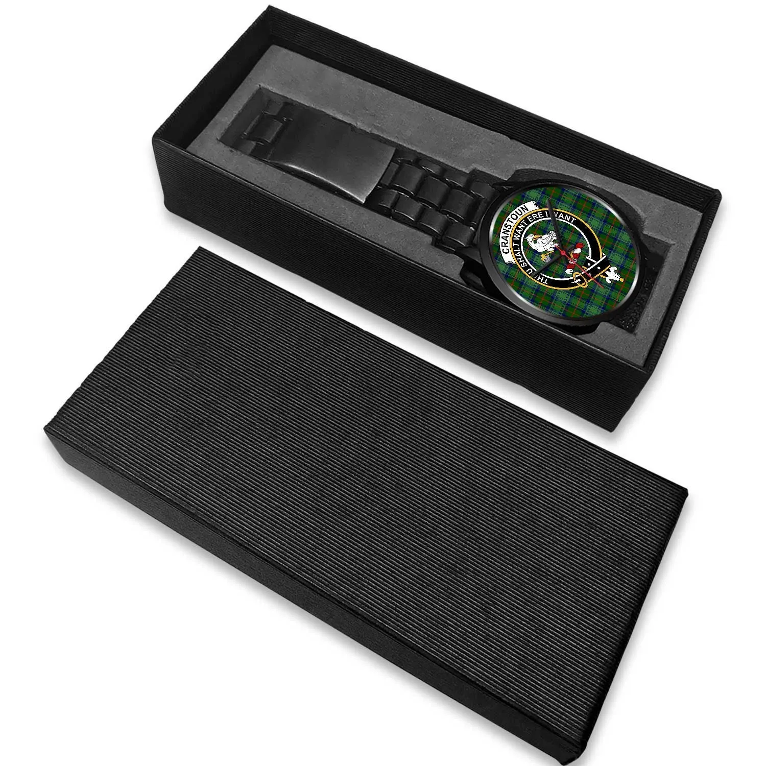 Cranston Modern Clan Badge Tartan Black Watch