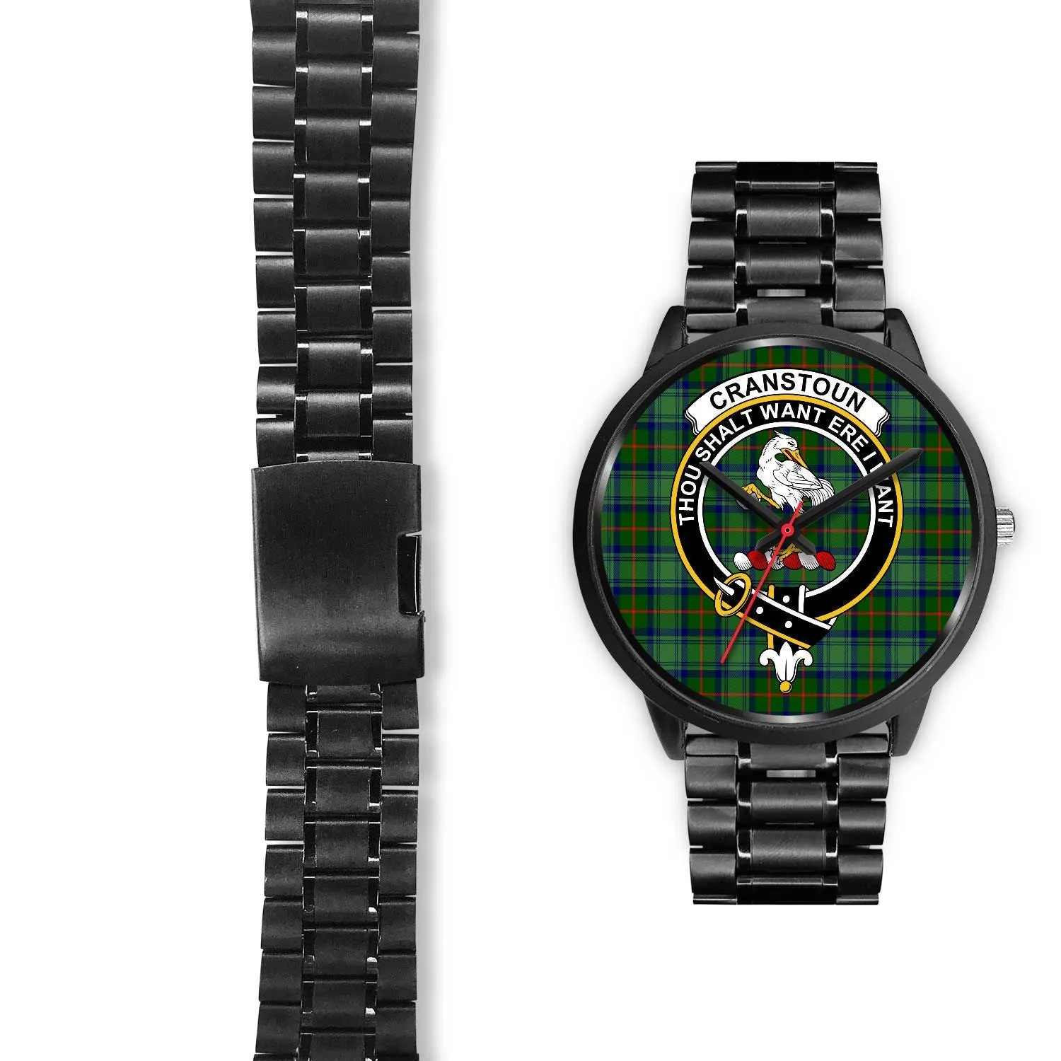 Cranston Modern Clan Badge Tartan Black Watch