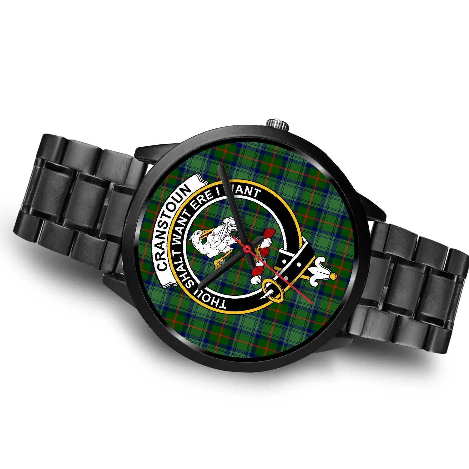 Cranston Modern Clan Badge Tartan Black Watch