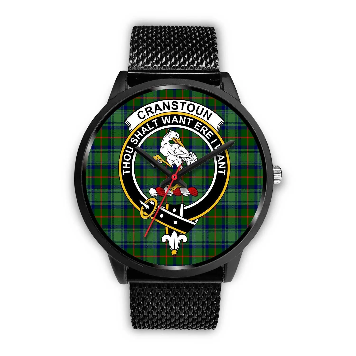 Cranston Modern Clan Badge Tartan Black Watch