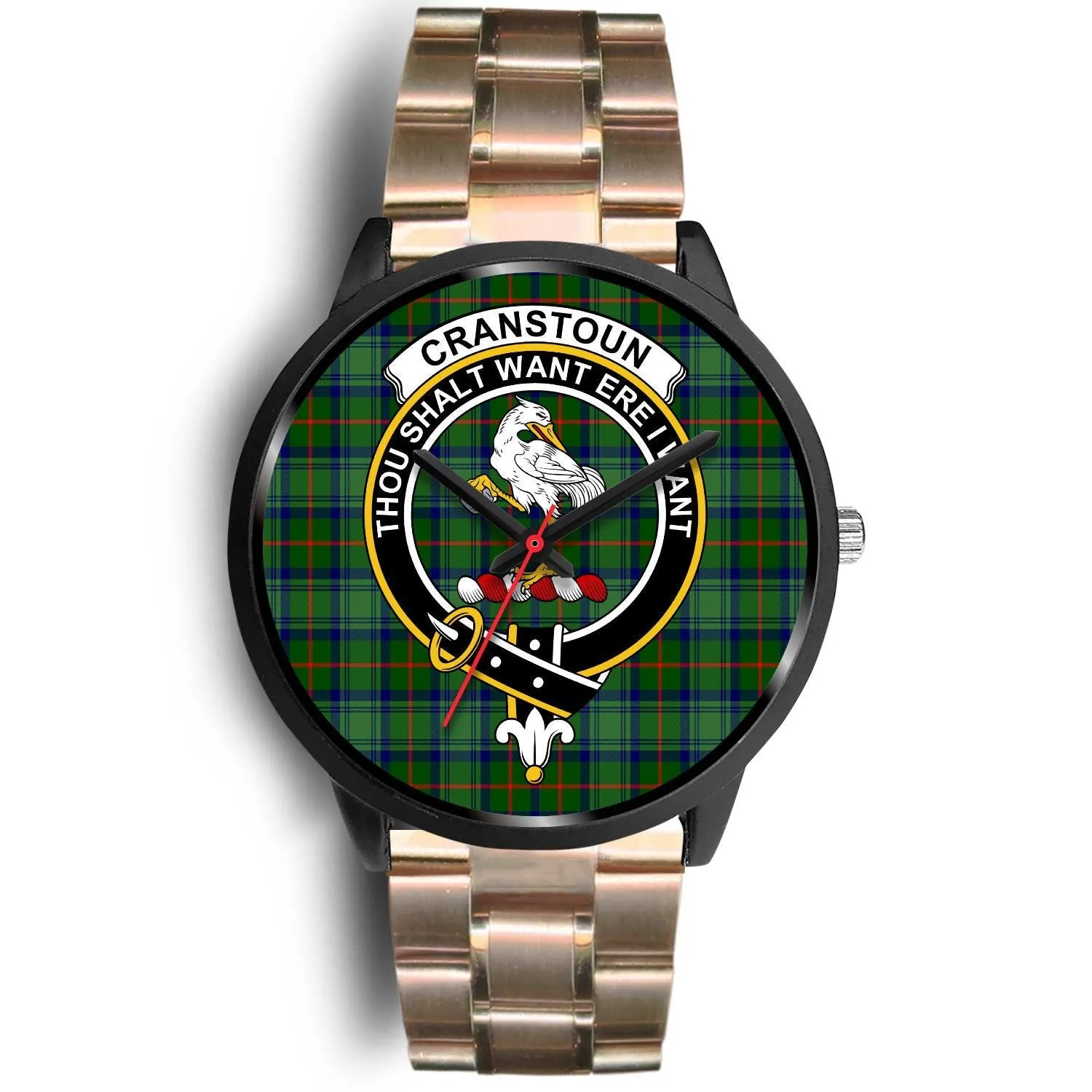 Cranston Modern Clan Badge Tartan Black Watch