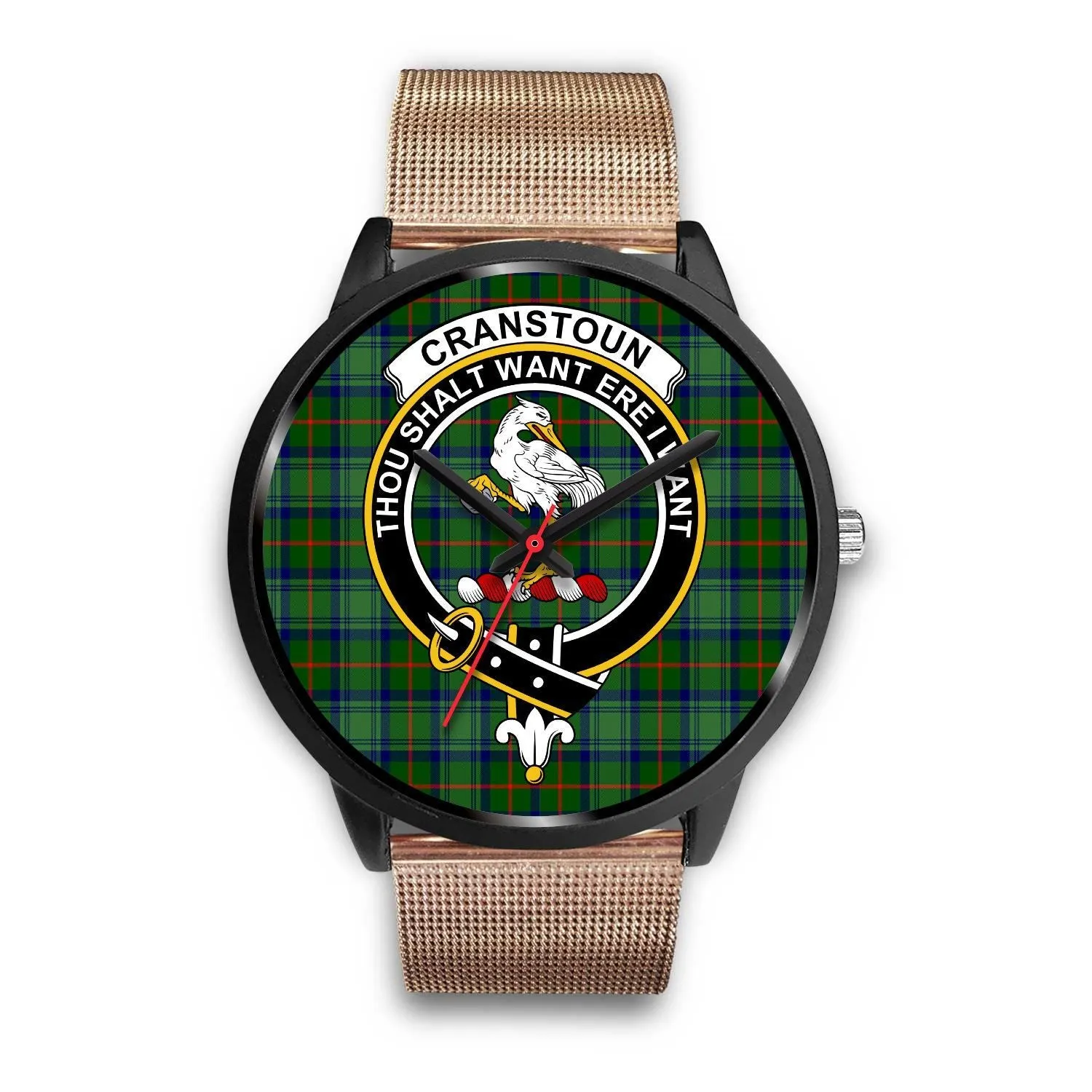 Cranston Modern Clan Badge Tartan Black Watch