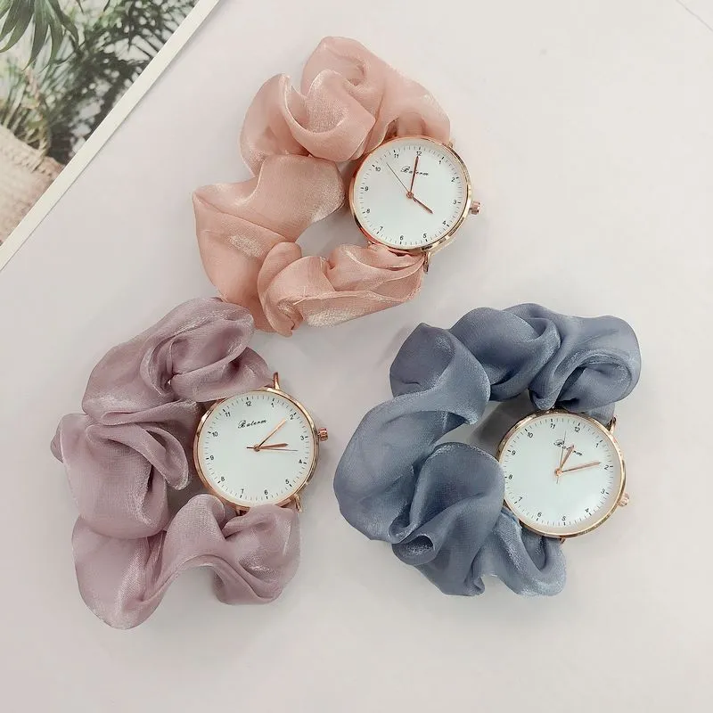 Creative Fashion Ribbon Digital Watch Female Fairy Elegant Personality Female Watch Student