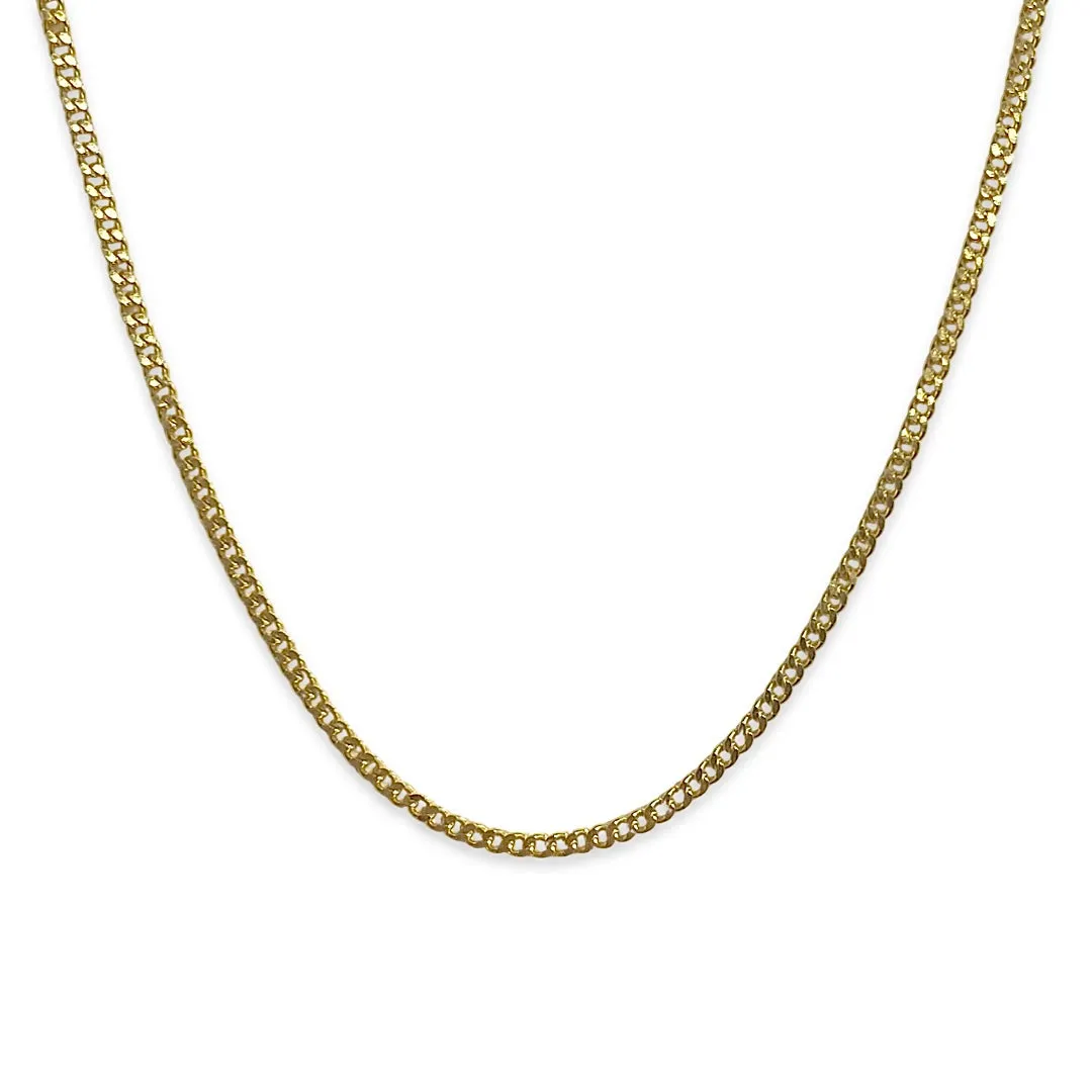 Cuban Chain Thin Flat Choker