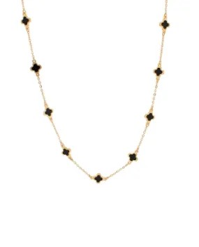 Cultivating Confidence Black Necklace