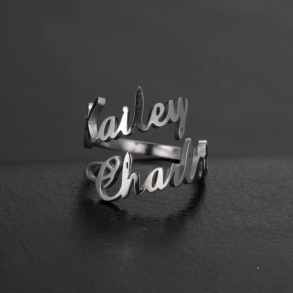 Custom Name Ring