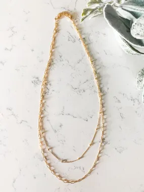 Dainty Layered Chain Necklace