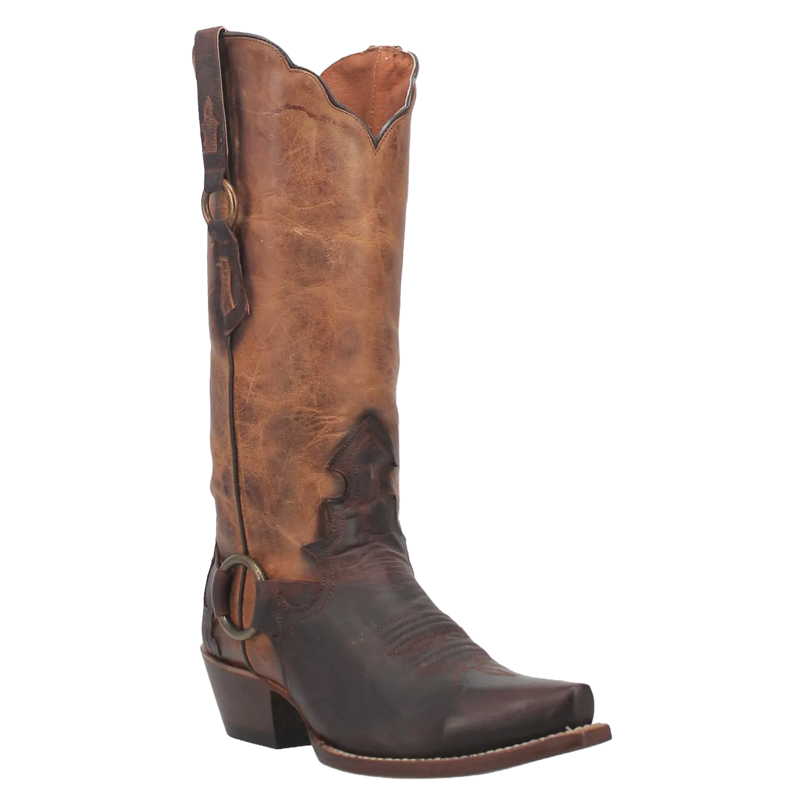 Dan Post® Ladies Gemma Medium Brown Snip Toe Boots DP4384