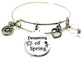 Dreaming Of Spring Bangle Bracelet