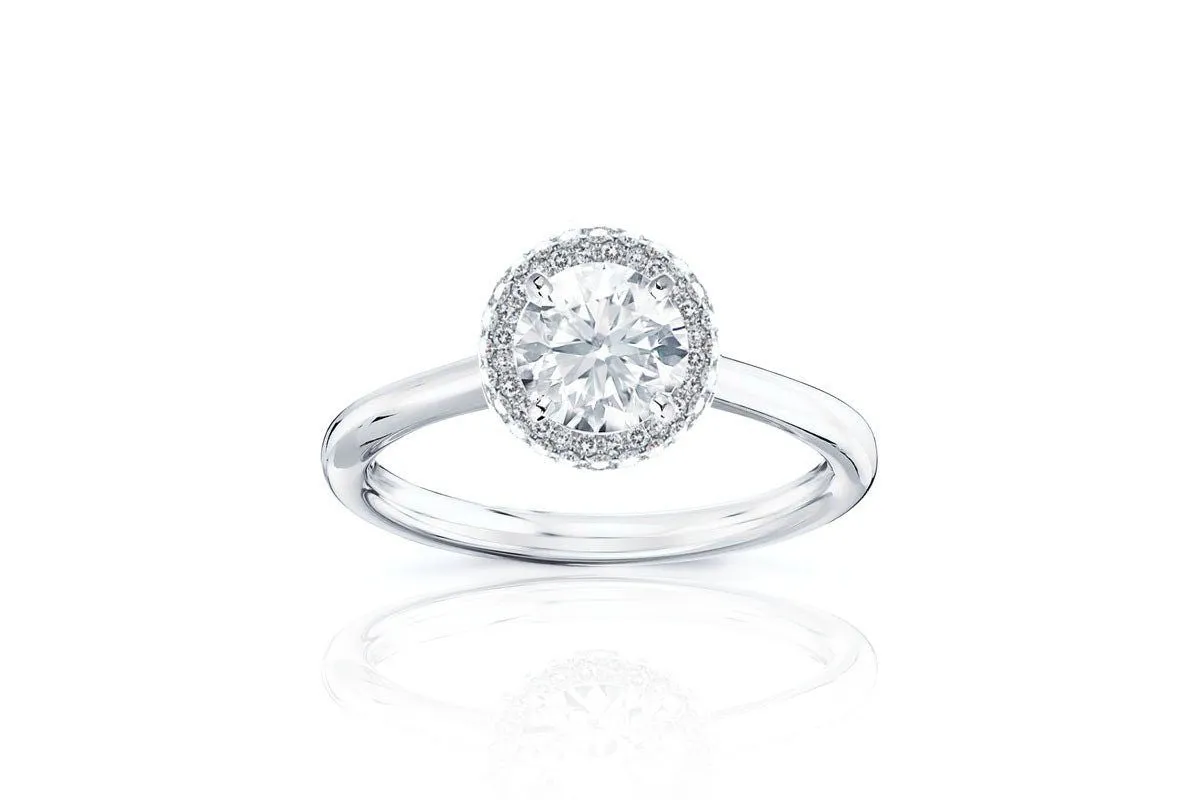 Embrace Halo Diamond Ring