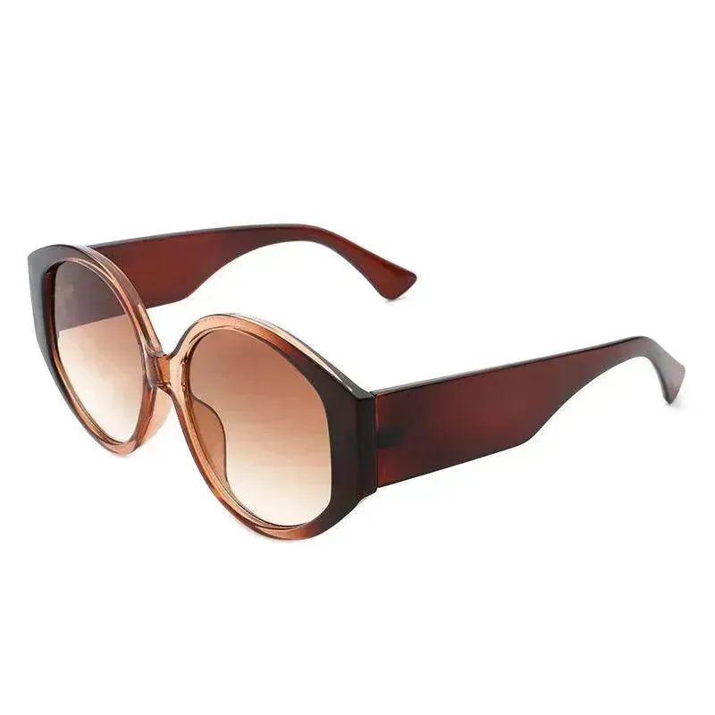 Fashion Round Frame Colorful Sunglasses