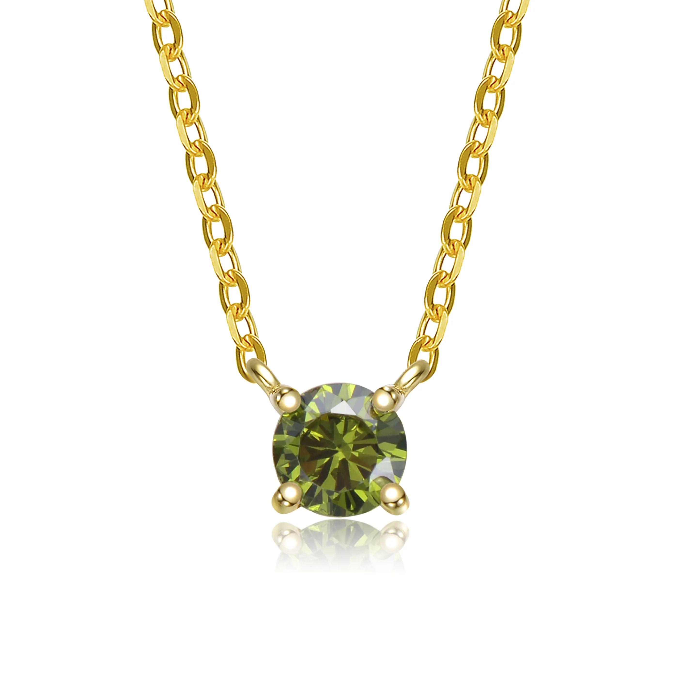 Gabrielle Kids Birthstone Solitaire Necklace