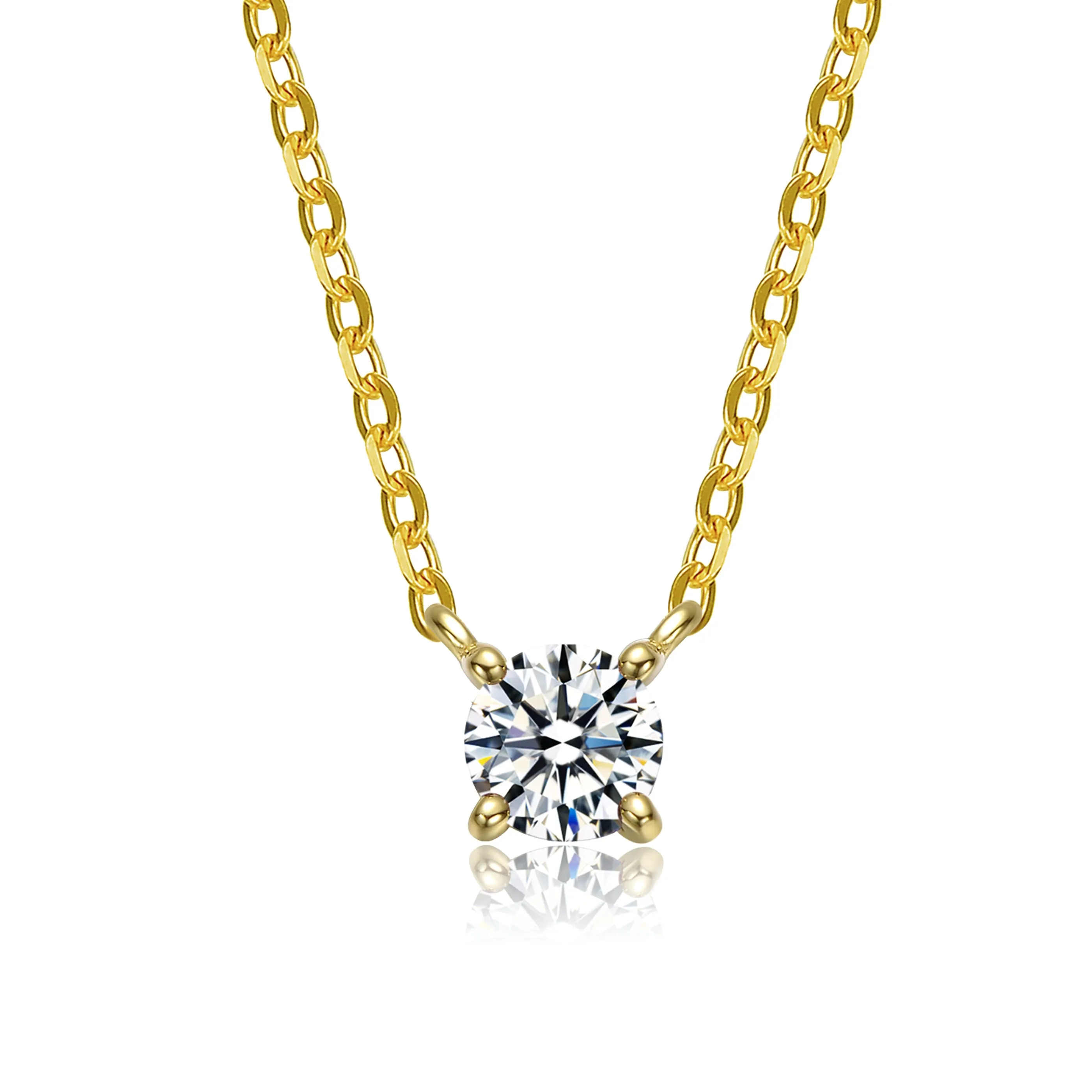 Gabrielle Kids Birthstone Solitaire Necklace