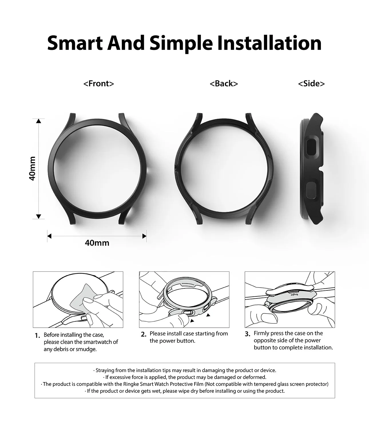 Galaxy Watch 4 40mm Case | Slim