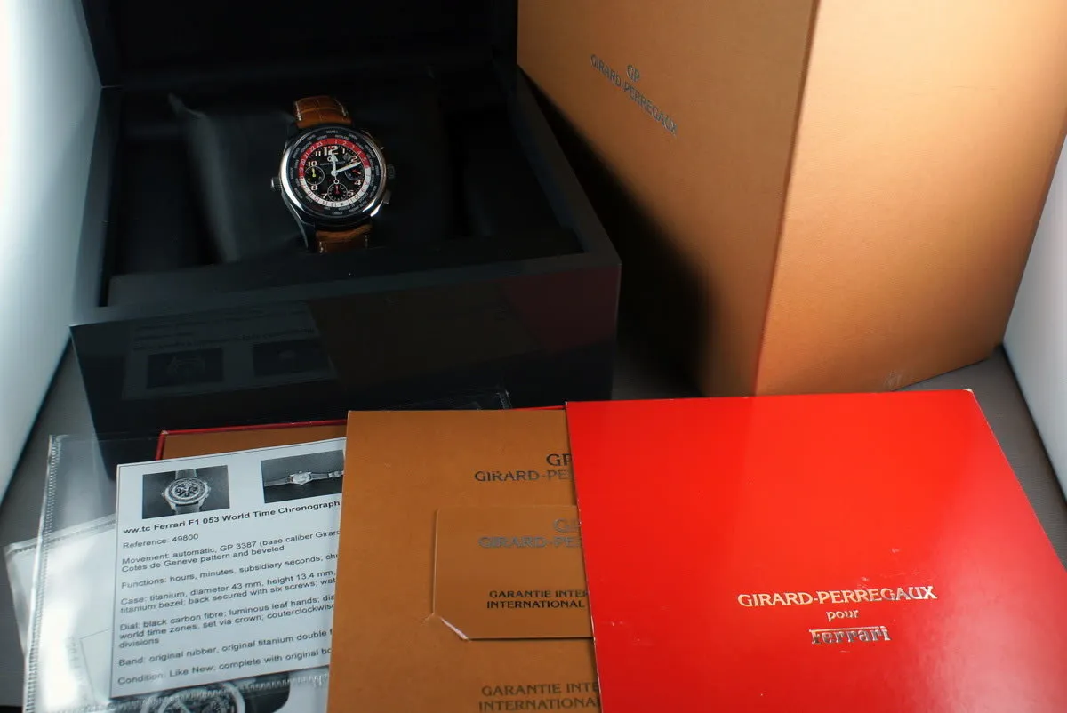 Girard-Perregaux Ferrari F1 053 World Time 49800