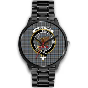 Gladstone Clan Badge Tartan Black Watch