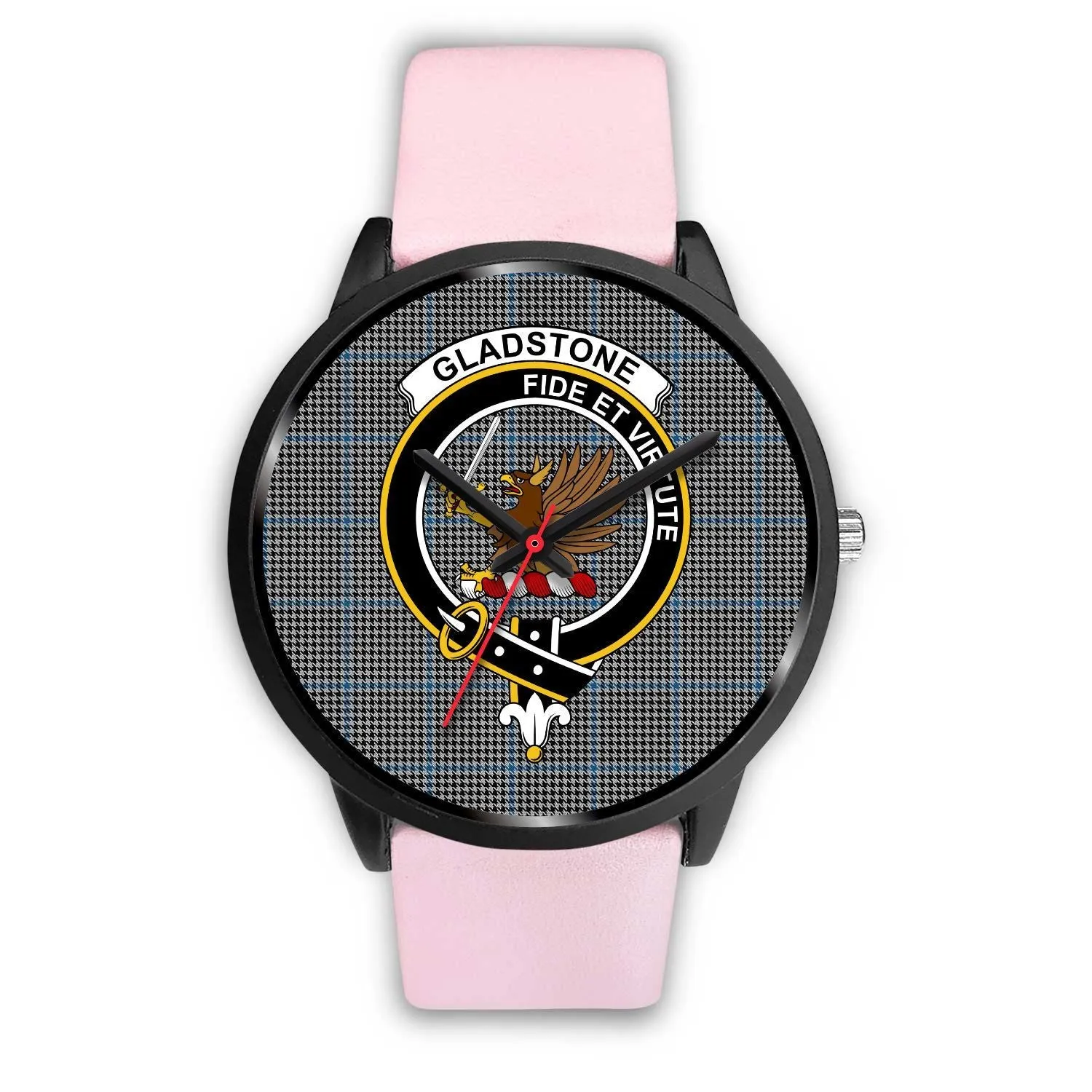 Gladstone Clan Badge Tartan Black Watch