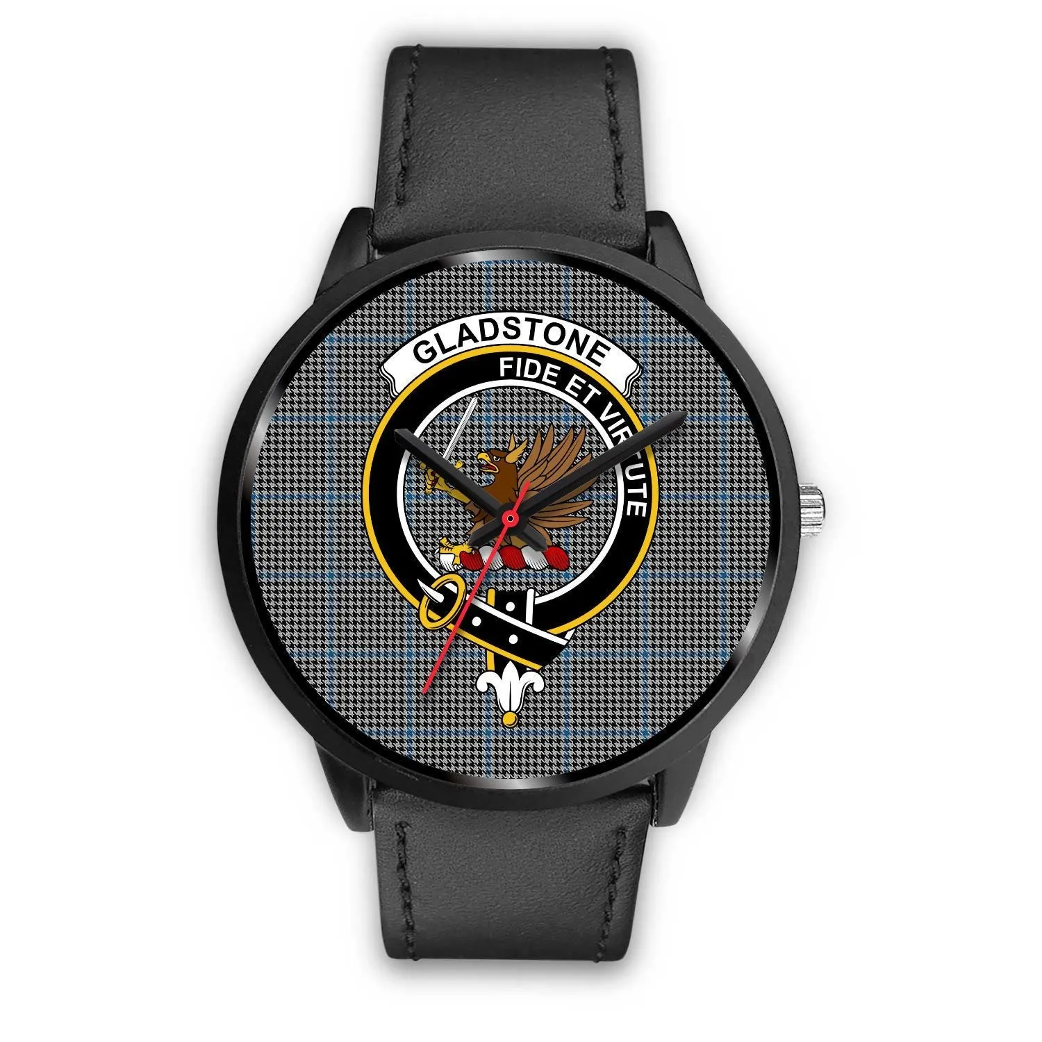 Gladstone Clan Badge Tartan Black Watch