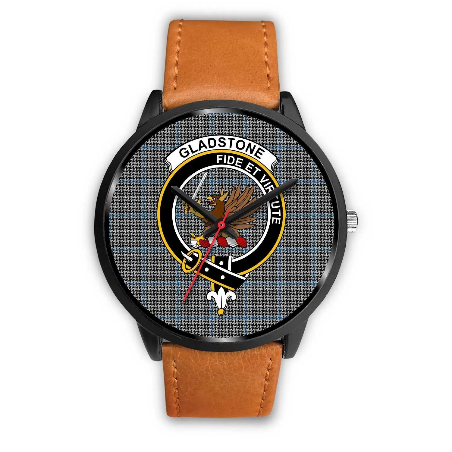 Gladstone Clan Badge Tartan Black Watch