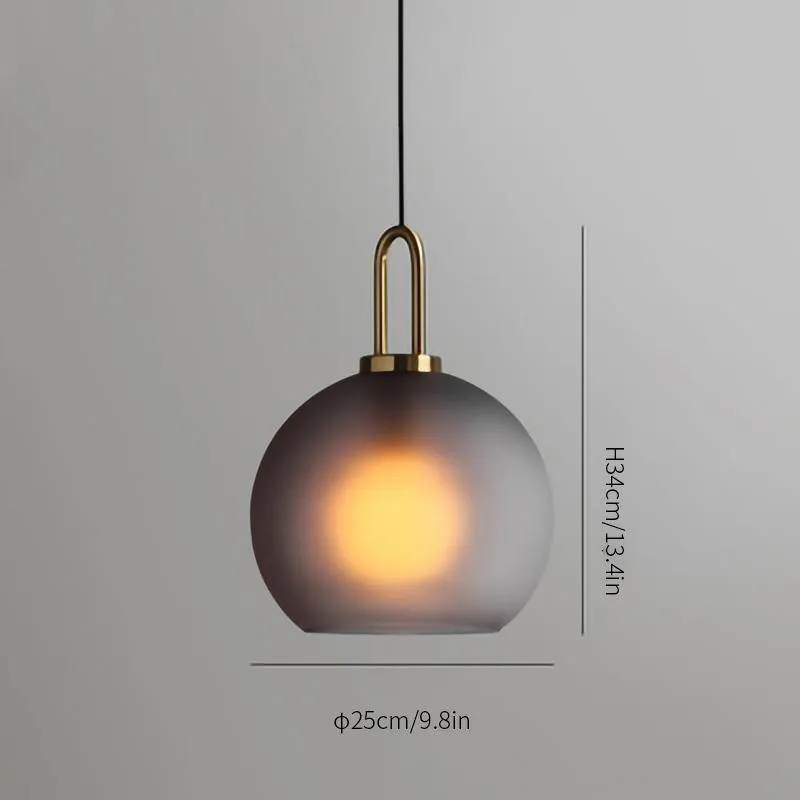 Glass Pendant Light