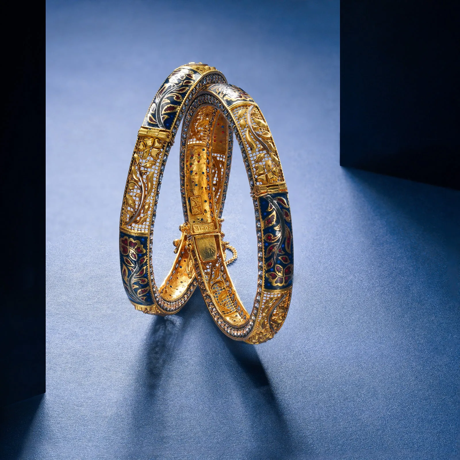 Gold Bangles - 207340