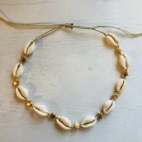 Gold Shell Choker