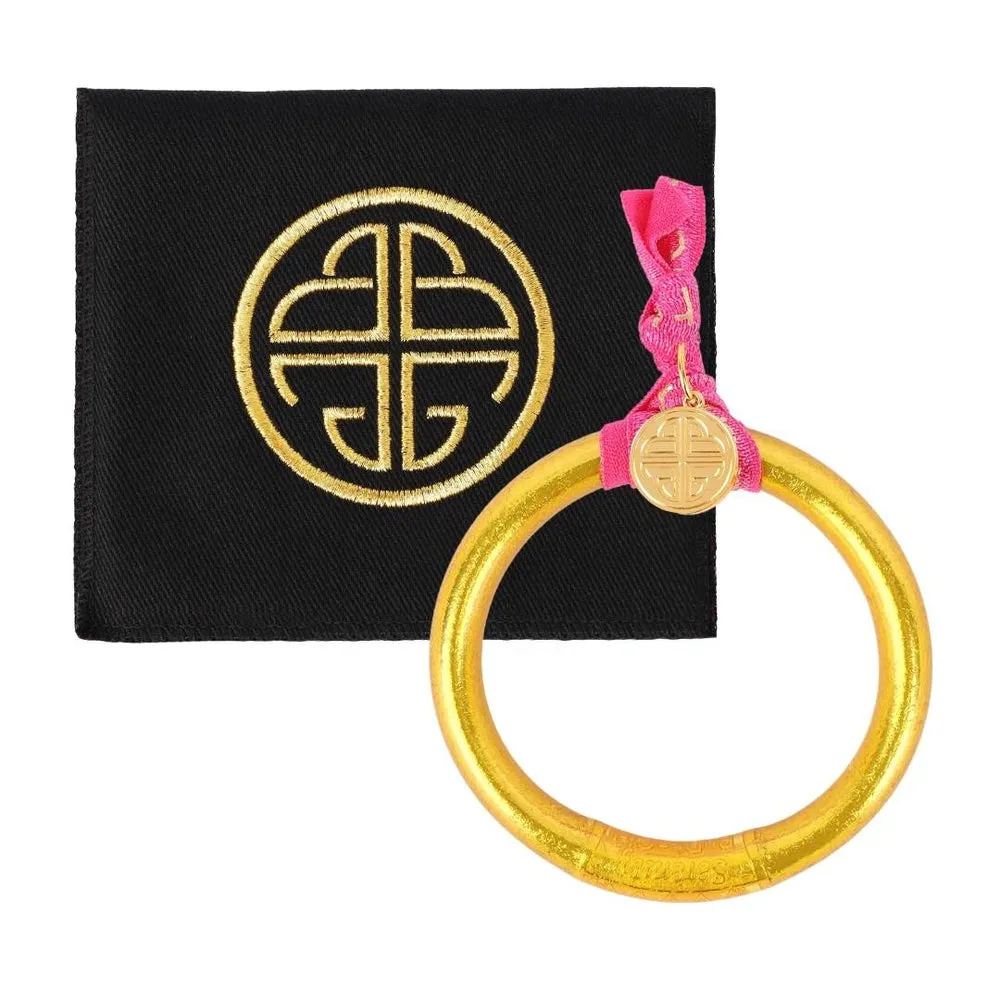 Gold Tzubbie All Weather Bangle® (AWB®) - Serenity Prayer