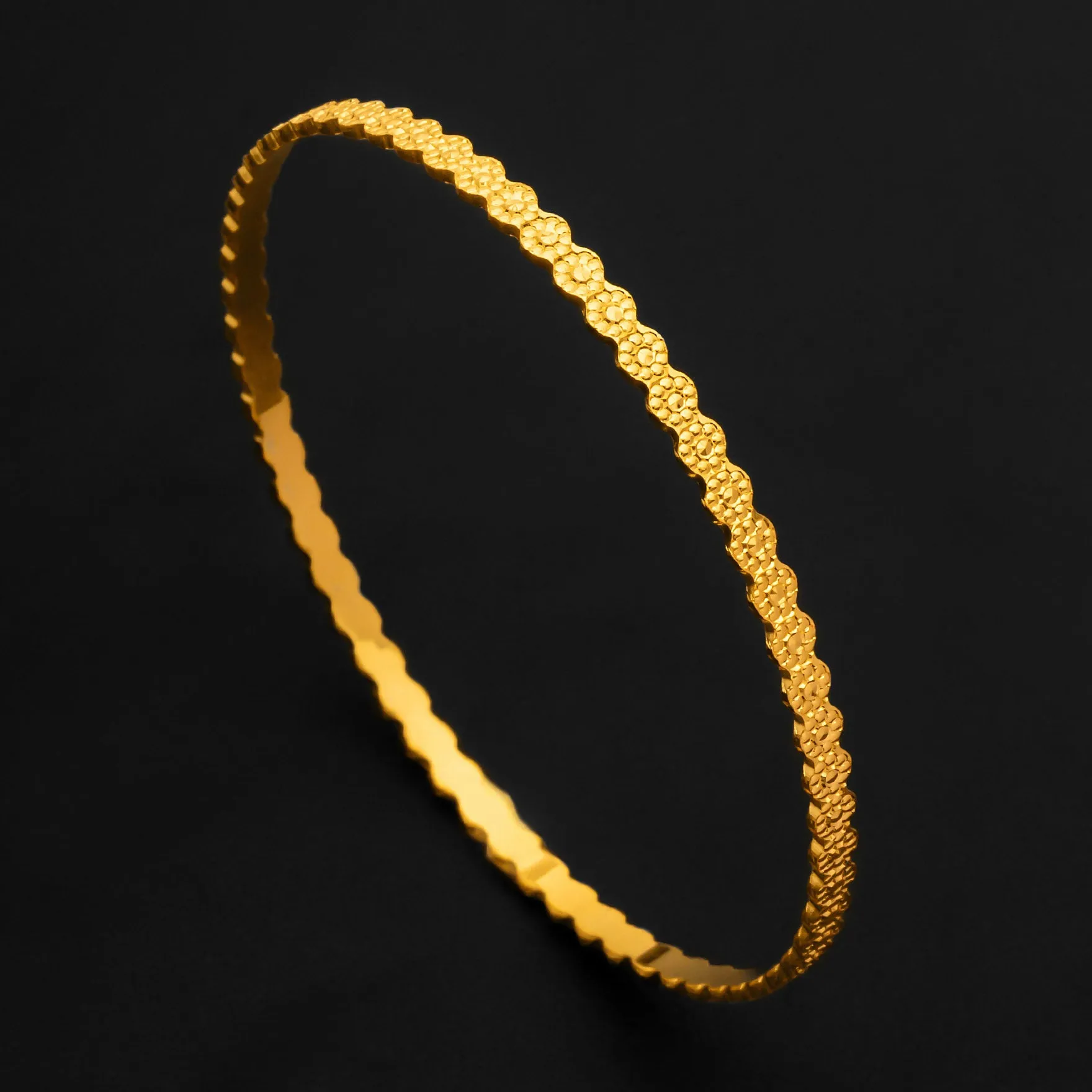 GOLDEN BANGLE PGB49-051