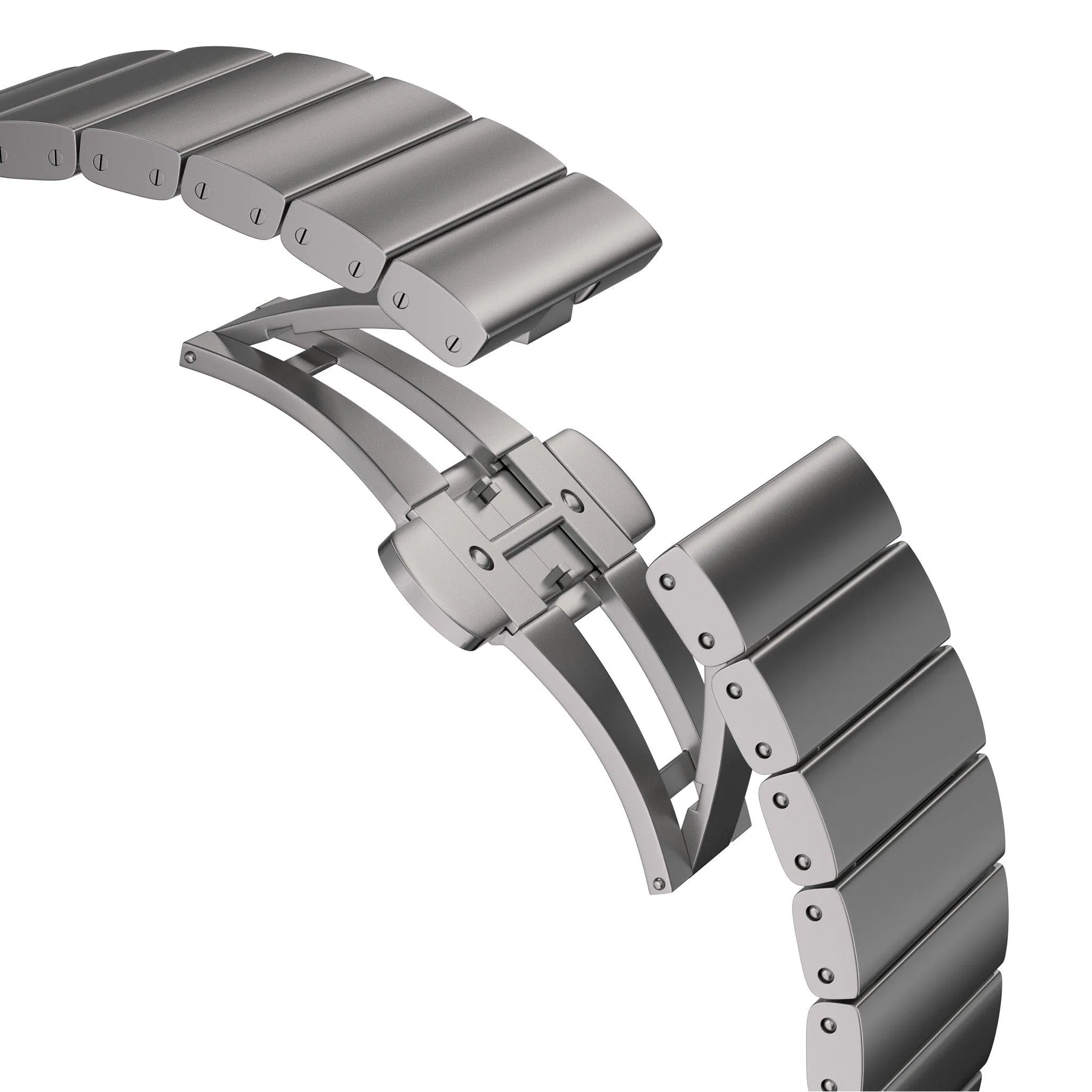 Grade 2 Titanium Link Band for Apple Watch Ultra 2 and Series 10