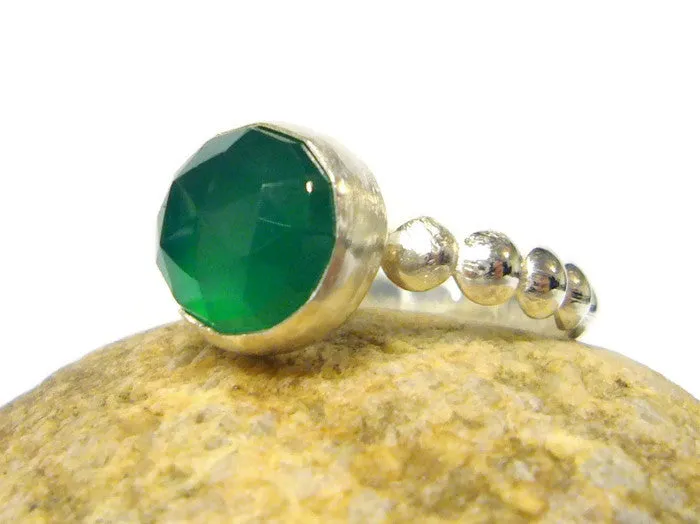 Green Onyx Ring