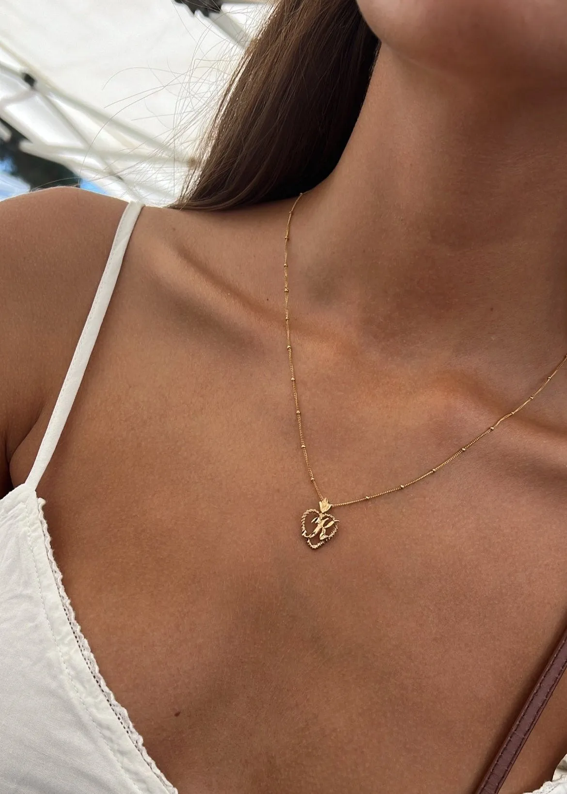 Heart Letter Necklace