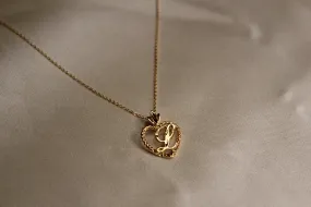 Heart Letter Necklace