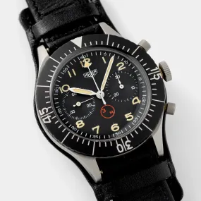 Heuer Chronograph Bundeswehr Issued Chrono 1550SG  3H