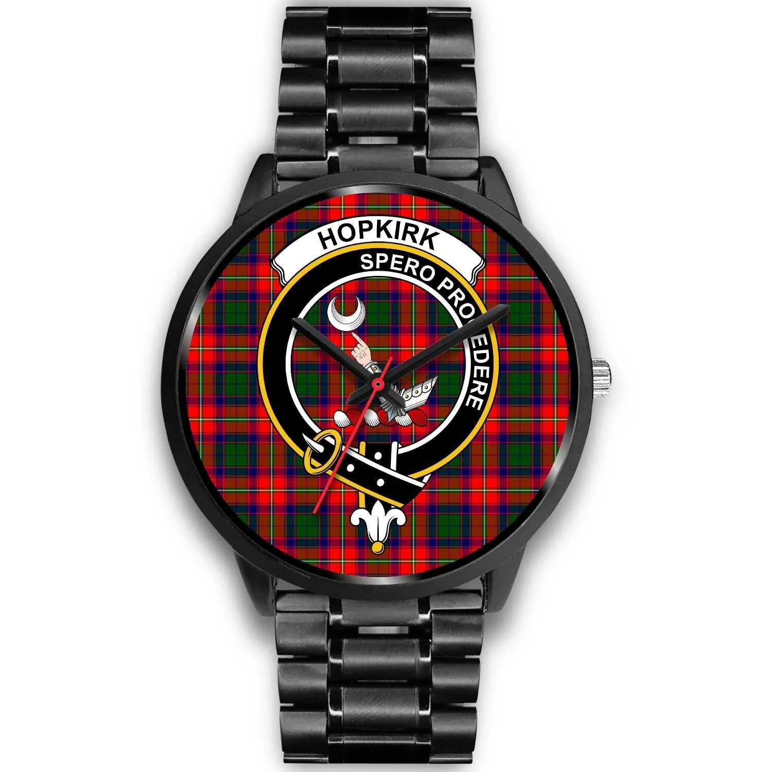 Hopkirk Tartan Clan Badge Tartan Black Watch