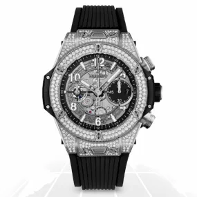 Hublot	Big Bang Unico Titanium Pave	441.NX.1171.RX.1704