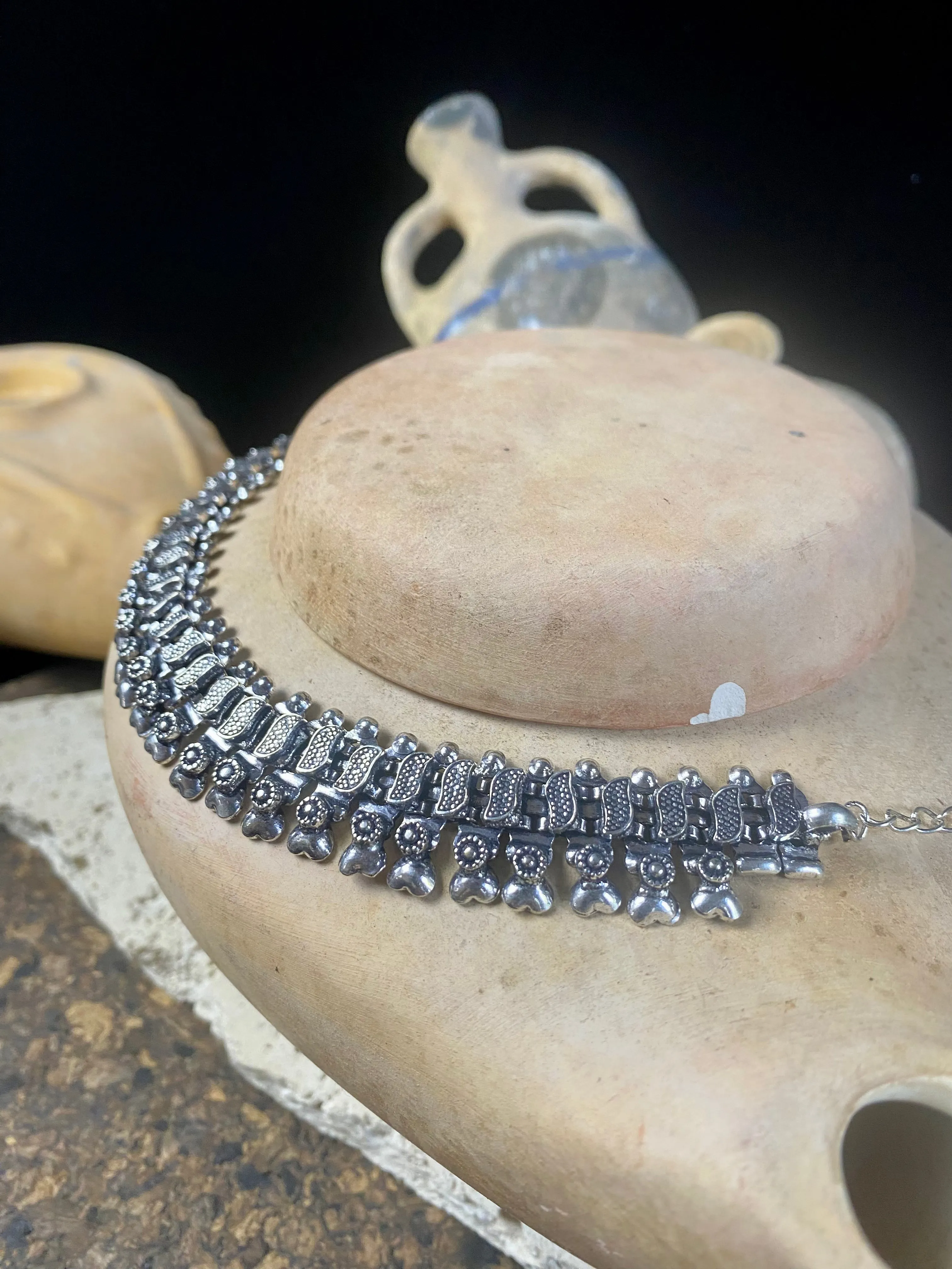 Indian Silver Necklace