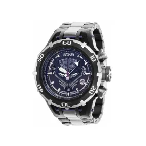 Invicta Men's Chrono Watch - Marvel Black Panther Blue Dial Two Tone Steel | 40541