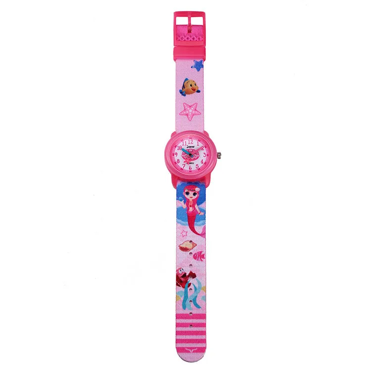 Jiuniu Children's Cartoon Watch Waterproof Time-Aware TikTok Popular Cartoon Quartz Watch