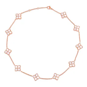 Joory / Choker Necklace Pearl Rose Gold