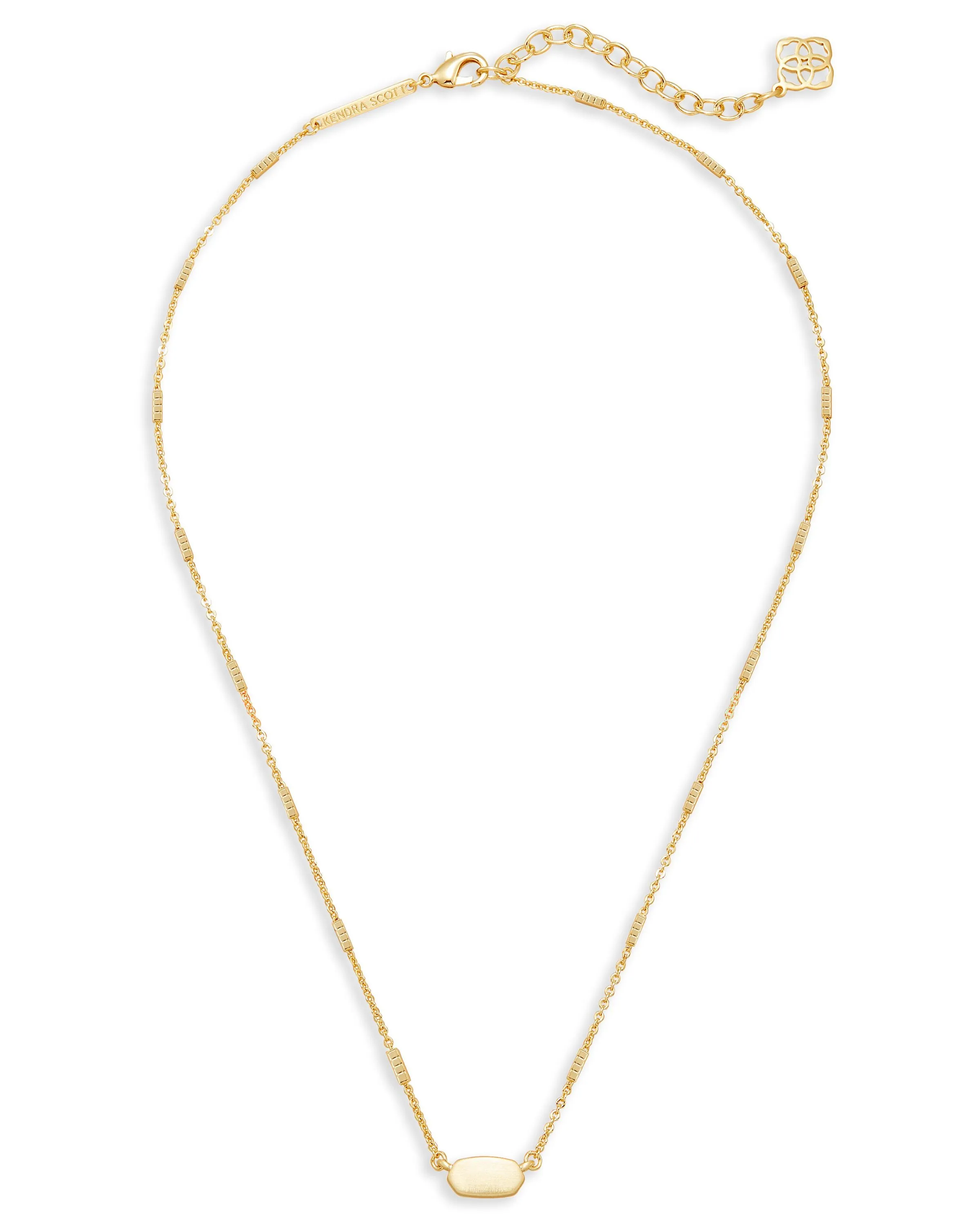 Kendra Scott Fern Pendant Necklace in Gold