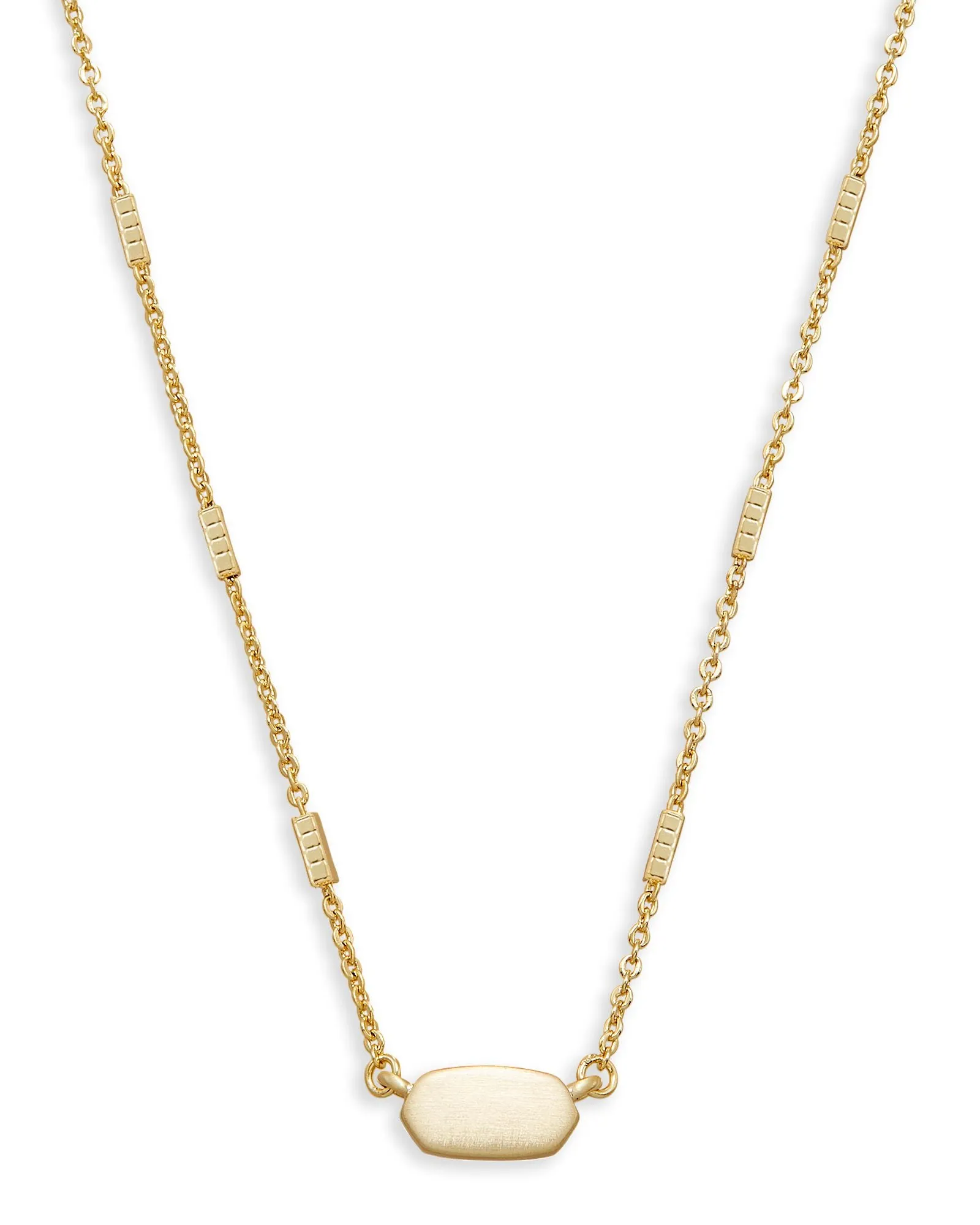 Kendra Scott Fern Pendant Necklace in Gold