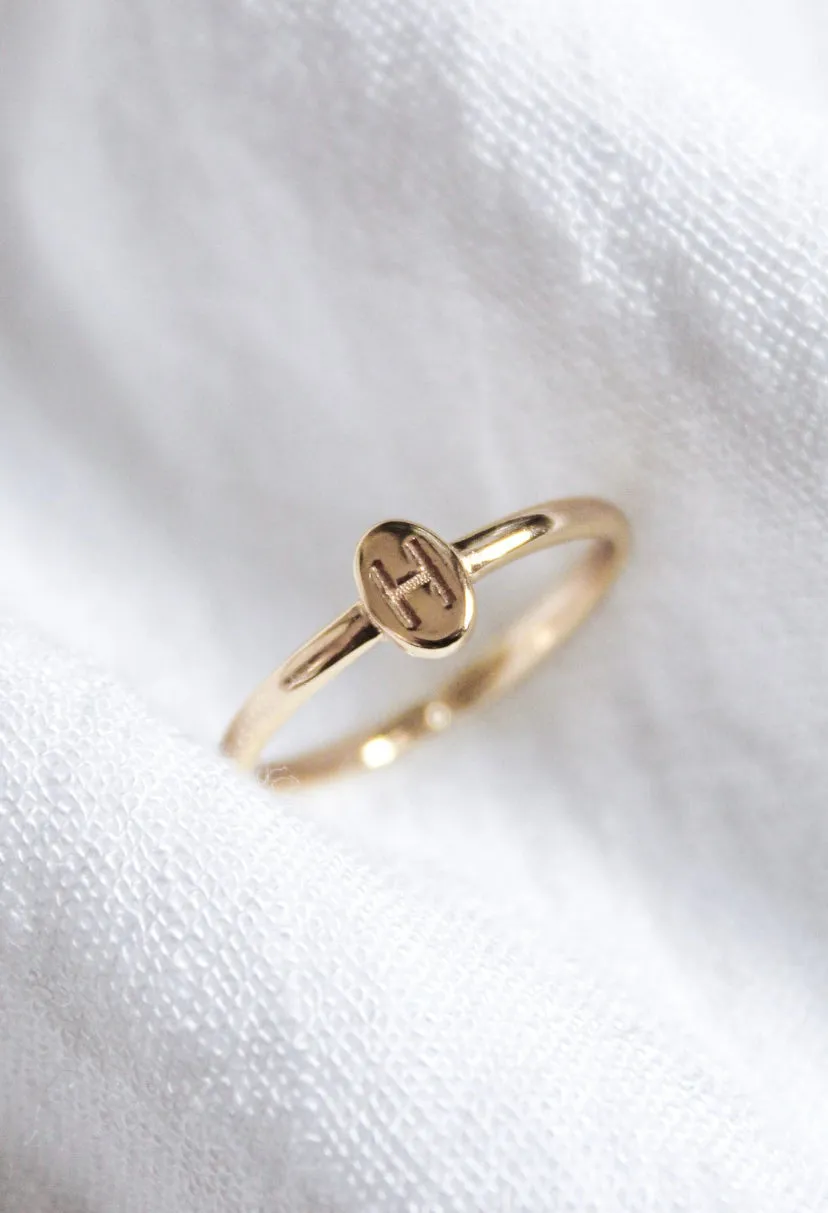 Kinsey Initial Ring